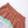 Mens Designer Shorts Ny för Summer Rhude Shorts Kontrastpanel Monogram Print dragskor Shorts High Street Loose Fit, snabbtorkande Athletic Casual Pants