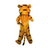 2024 Nuevo traje de la mascota del tigre Trajes de personajes de dibujos animados Traje Adultos Tamaño Traje Cumpleaños Navidad Carnaval Disfraces para hombres Mujeres