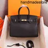 Handbag Designer Bag Home Platinum Female Togo Leather 2024 Women's Litchi Pattern Portable Bridal Temperament