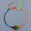 Charm-Armbänder YIZIZAI Handgefertigter Kaktus geflochten für Frauen, verstellbares Seilarmband, Palmen-Charms, Yoga-Fußkettchen, Schmuck, Weihnachtsgeschenke