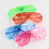 셔터 LED 조명 안경을 조명하는 어린이 장난감 크리스마스 파티 용품 장식 장식 선글라스 안경