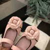 Nowa dziewczyna Princess Shoe 3D Floral Decoration Dekoracja Dziecko Rozmiar 26-35, w tym pudełko na buty skórzane płaskie buty dla dzieci 24feb20