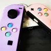 Kılıflar DIY Kristal Değiştirme Düğmesi Başparmak Kavrama Kapağı Joystick Düğmeleri Kapak Nintendo Switch Accessorie için Kabuk Başparmak Yapısı