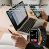 Montre AMOLED Smart NFC Boussole Bluetooth Appel Musique Locale mm Hommes Femmes Montre Intelligente pour Téléphones Android et iOS Compatible Fitness Tracker avec Montre Coeur