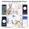 Spieler Deelife MP4 mit Touchscreen MP 4 MP3 Player Bluetooth 5.0 Musik unterstützt Hebräisch