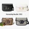 Mode Marke Brieftasche Vintage Damen Braun Leder Handtasche Designer Tasche Klassische Horsebit Qualität Luxus Geldbörsen Umhängetasche Frau schulter tasche