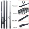 Accessoires Sougayilang 3.0m / 3,6m 6/7 sections Carpe Tail à pêche protable Fibre de carbone Rod de pêche de voyage Polaire à pêche à la pêche