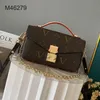 10A designer tas pochette luxe dames metis oost west mini portemonnees lederen ketting flap schouder crossbody tassen vrouw handtas zadel M23081 hoge kwaliteit