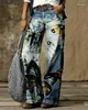 Jeans da donna 2024 pantaloni a gamba dritta casual retrò sexy ragazza piccante carina giapponese coreano versatile semplice europeo e americano