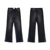 Herren-Jeans, farbige Designer-Jeans, Schlagjeans, High-Street-Mopping-Hosen mit geradem Bein für Herren und Damen