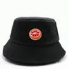 BERETS 2024オレンジフルーツ刺繍コットンバケツハットフィッシャーマンアウトドアトラベルサンキャップハット男性と女性206