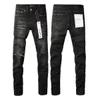 Hipster de luxe de rue de la mode classique Jeans droits réguliers pour hommes Pantalons skinny droits jeans baggy denim pantalons de survêtement décontractés pantalons de jogging