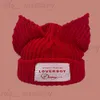 Caps 2022 Winter Skullies Leuke Gehaakte Gebreide Kostuum Beanie Hoeden Fotografie Prop Party Vrouwen Loverboy Cap 486