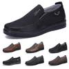 Designer-Schuhe, neue Mode, klassisch, lässig, Frühling und Herbst, Sommerschuhe, Herrenschuhe, niedrige Spitzenschuhe, Business-Schuhe mit weicher Sohle, rutschige Schuhe, flache Sohle, Herren-Baumwollschuhe