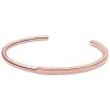 Brins d'origine rose rose argent logo signature id bracelet bracelet fit women 925 sterling argent perle charme de mode bijoux