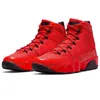 With box 9s jumpman 9 basketball shoes men Powder Blue Chile Fire Red Gym Particle Grey Light Olive Concord University Gold mens trainers sports outdoors sneakers