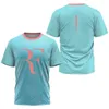 T-shirts pour hommes T-shirts d'été à séchage rapide T-shirts de sport en plein air Survêtements de fitness Badminton Tennis de table Vêtements d'entraînement à manches courtes