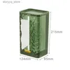 Tissue Boxes Napkins Multipurpose Tissue Box Transparent Rectangular Tissue Storage Box Bathroom Wall Mounted Toilet Paper Case Desktop Napkin Box Q240222