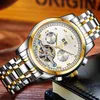 Tevise Mechanical Watch for Man Classic Business Design Watches Wrist Mens Fashion Luxury 240220