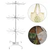 Necklaces 2/3 Layers Home Storage Bags Exhibition Display Stand Hats Jewelry Organizer Rotating Necklace Holder Light Objects Detachable