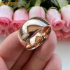 Bands iTungsten Shiny Beautiful Ring Multiwidth Men Women Tungsten Wedding Band Trendy Jewelry Domed Polished Comfort Fit