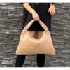 Bag vbottega singel totes designer kapacitet handhållna kvinnor handväska väskor handled stort nytt mjukt läder vävt hopp spets axel stor underarm handväskor cv3t