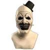 Masques de fête Joker Latex Masque Terrifier Art Le Clown Cosplay Horreur Fl Visage Casque Halloween Couvre-chef 230601 Drop Livraison Accueil Gard Dhmaz