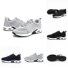 أزياء عالية الجودة رجال النساء وسادة الركض أحذية التنفس مصمم أسود بلو رمادي الأحذية الرياضية المدربين الرياضة الحجم 36-41 05