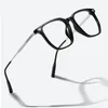 Okulary przeciwsłoneczne ramy Uvlaik anty niebieskie szklanki szklanki dla kobiet mężczyzn Business Shiopia Optyczne okulary promieniowanie Ochrona Large Square
