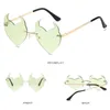 Sunglasses Sun Glasses Party Cosplay Halloween Decoration Rock Horn Fashion Devil Ear Heart Shape Rimless