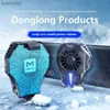 Other Cell Phone Accessories Cold Air Handle Fan Water-cooled Radiator Convenient For Pugb Phone Cooler Phone Cooling Fan Case Mobile Phone Cooling Fan Case 240222