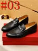 40 echte braune Designer-Bootsschuhe für Damen mit karierten Karos, Luxus-Marken-flache Damen-Kleiderschuhe mit Metallschnalle und Leder für Damen, Lazy Loafers von Muller, Übergröße 38–46