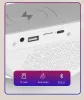 Speakers Fast Wireless Charger TF U Disk Bluetooth Speaker RGB Night Light Atmosphere Lamp Charging Station For Iphone 14 13 12 X Samsung