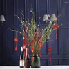 装飾的な花人工装飾植物サリックスYunlongensis香り豊かなオオバコのリリー偽盆栽ホームオフィス飾り