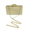 Wedding dinner party acrylic hand bag lady fashion handbag make up evening bag 240222 240222