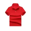 Style Summer Children Boys Polo T-shirts For Kids Bulk Blank Polo T-shirts Custom Plain Kids Polo Shirts 240219
