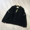 Mulheres suéteres designer removível malha cardigan camisola casaco casal estilo masculino e feminino