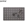 Professionellt handverktyg sätter DIYFIX 2UUL 155 98mm Black Magnetic Screw Storage Mat Mobiltelefon Reparation Desktop Organisation Pad