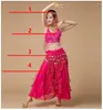 Scen Wear Costume Girl Belly Dance Anpassad vuxen Child Bellydance Baladi Shabbi Competiton Clothing Robe kläder