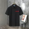 Designer Polo Men's Tees Polos High End Polo Fashion Polo Collar Men's Top T-shirt T-shirt pour femmes Luxury Casual Men's Clothing Men's Polos