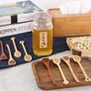 Bee Stick Jar Stick Honey Server Coffee Stirrers Coffee Blender Frother Honey Stir Sticks Coffee Stirers Honey Spoons for Tea FMT2167