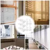 Curtain 8 Pcs Pull Bead Hook Window Curtains Hooks Roller Blind Connector Clips Up Acrylic Decorative Drapery Hangers