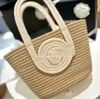 Pochette Raffia basket Straw anagram Shoulder Bag tote handbag hobo Designer Fold Shopper bag luxury Stripes weave travel Cross body clutch Beach summer bags o6714y