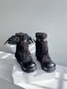 2024 Sheerling عالي الجودة ارتفاع جلدي متزايد الأحذية للنساء مريحة الحفاظ على أحذية الشتاء الدافئة