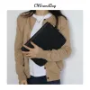 Backpack Monogrammed Saffiano Microfiber Leather Sleeve for Ipad Protective Bag for 11" Pad Men Travel Pouch for Mini Laptop