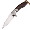 1st Ny A2263 Flipper Folding Knife M390/VG10 Damascus Steel Tanto Point Blade Rosewood med stålplåthandtag utomhusbollslagerbricka snabba öppna knivar