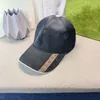Designer Hat Luxury Fashion Baseball Cap Mens Womens High Quality Leisure Classic Caps Casquette Letters Print Outdoor Sports Travel Justerbar hatt
