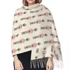 Écharpes Casse-Noisette Modèle De Noël Mignon Doux Cadeau Gland Écharpe Femmes Hiver Automne Chaud Châles Wraps Dames Polyvalent Femelle