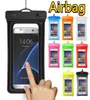 Universal Float Airbag Sac de natation étanche Étuis de téléphone portable Couverture Pochette sèche Plongée à la dérive Riving Sacs pour iphone Samsung h5843073