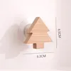 Ganci Stile cartone animato Gancio in legno Creativo carino legnosità Animale Appeso a parete Portasciugamani Cucina Decorazione della casa